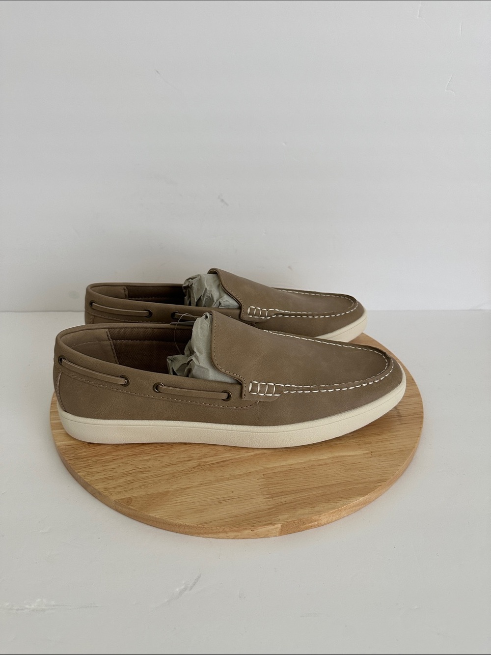 St. John's Bay Logan Mens Round Closed Toe Slip-On Shoe
